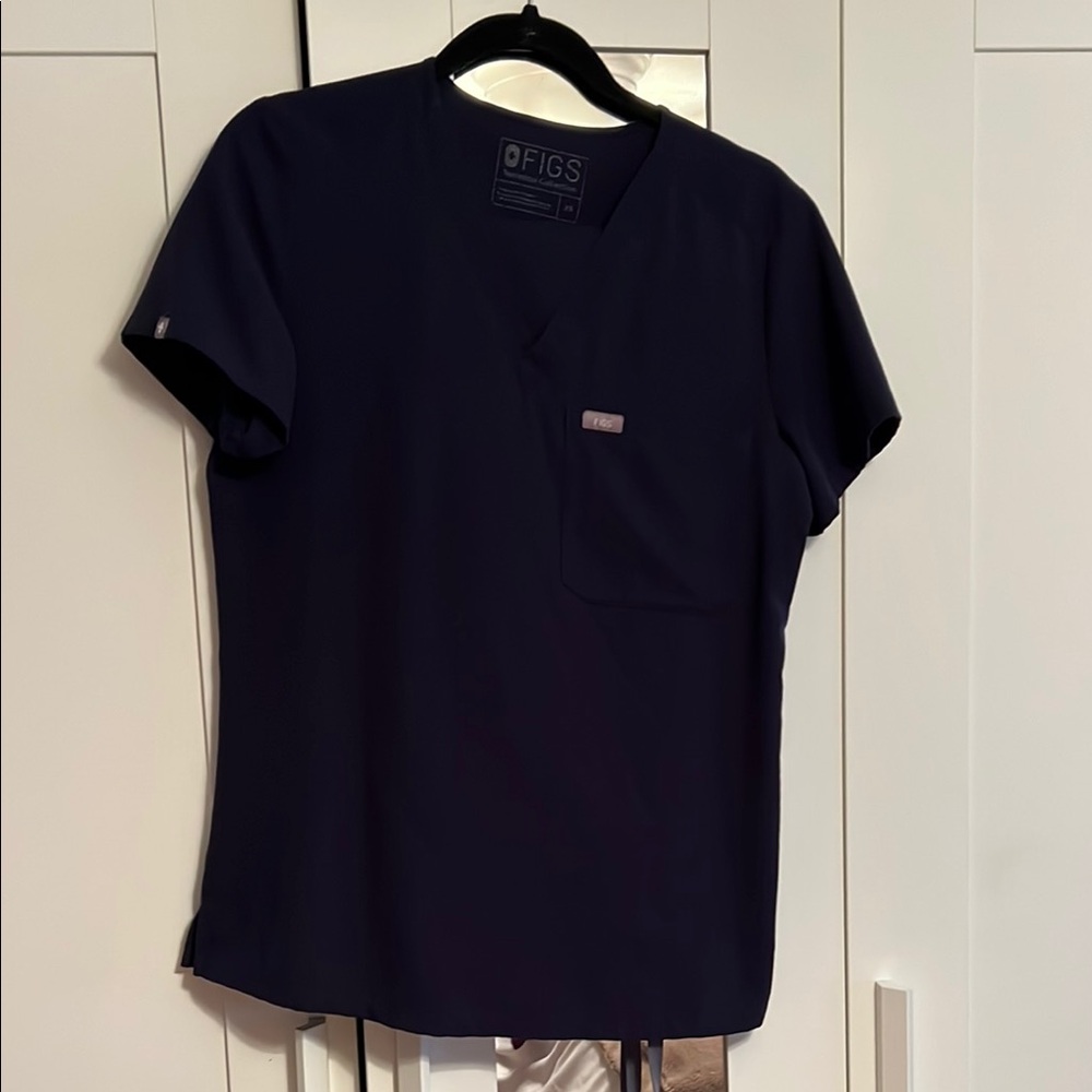 Figs Navy Blue Scrub set